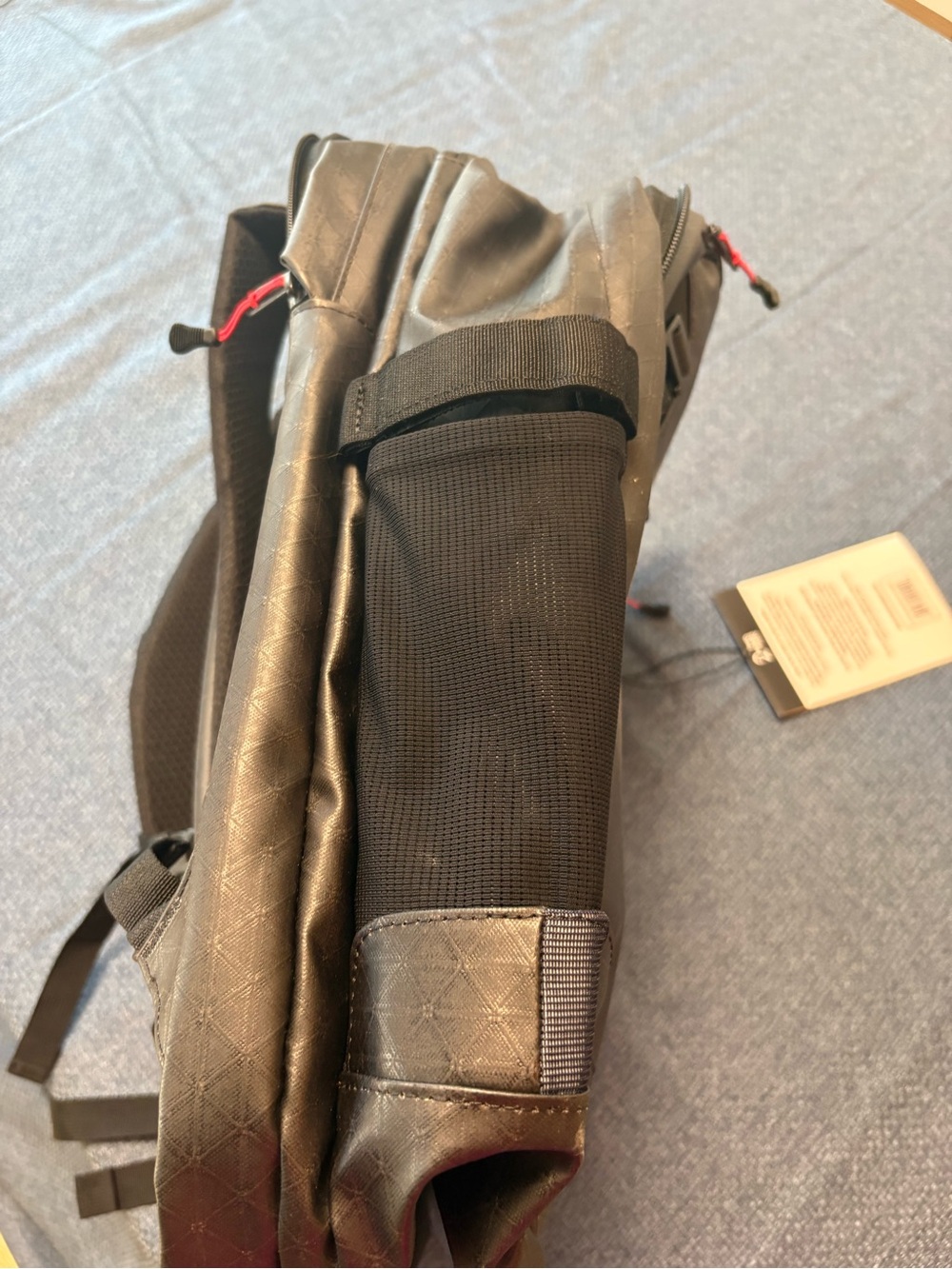 Pannier Backpack with Orange Accents - Picture 4 of 9
